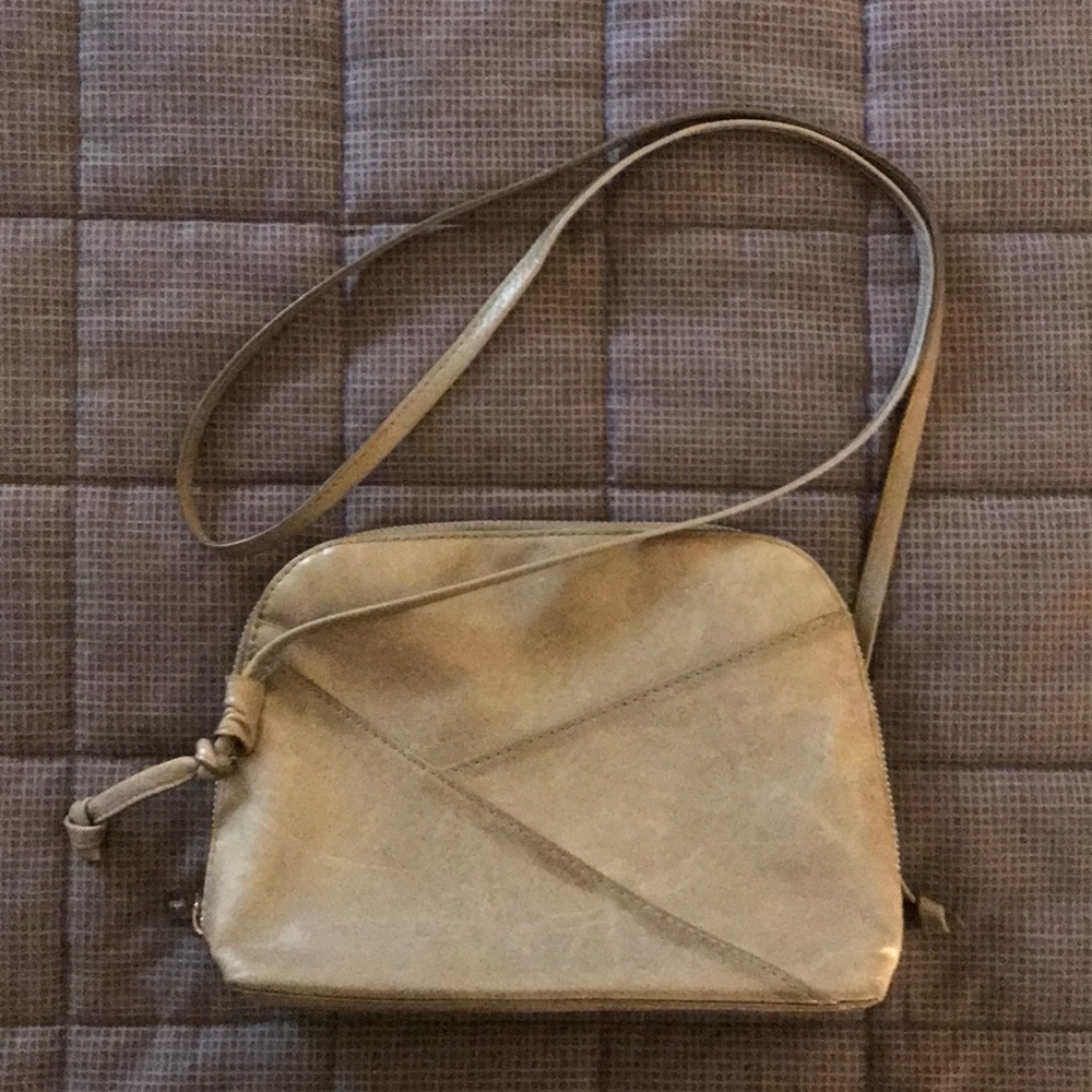 HOBO grey leather purse